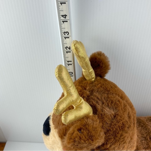 PetSmart Squeak Plush Toy Fortune the Reindeer NEW Brown Dog Toy 11 inches - Picture 7 of 9